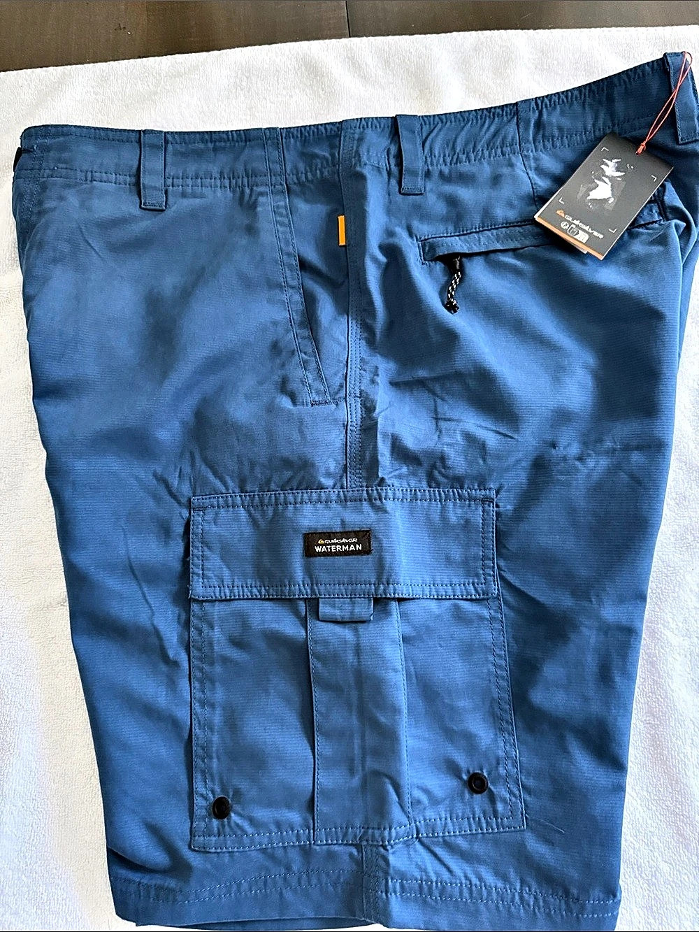Quiksilver Waterman Maldive Atoll 20" Cargo Shorts Cargo Shorts Blue Waist 38